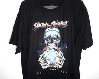 Original 1990 Suicidal Tendencies US Tour T-shirt XL - Etsy