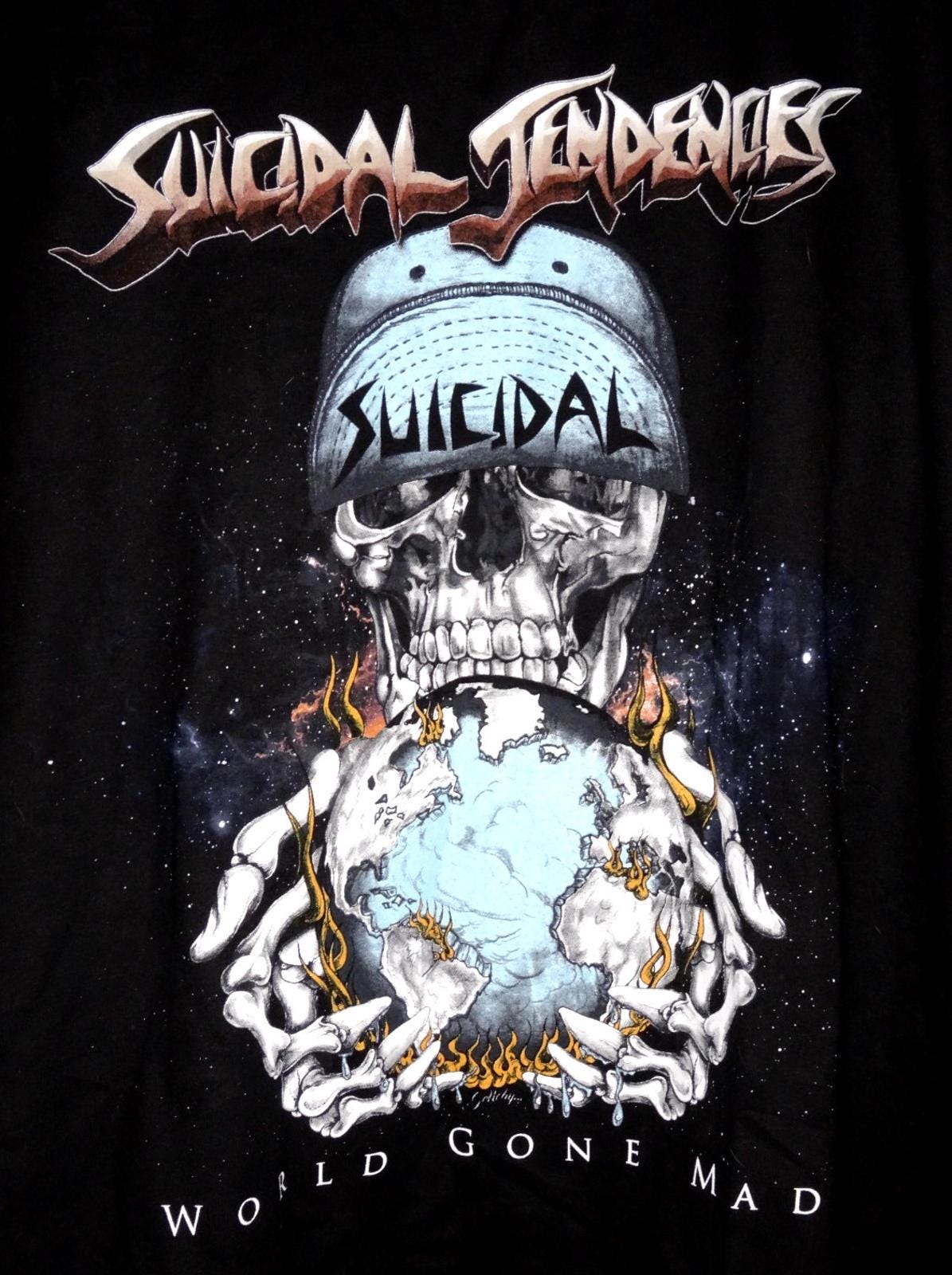 ビンテージハードコアパンクバンドSUICIDALTENDENCIESゲームシャツ ビンテージハードコアパンクバンドSUICIDALTENDENCIESゲーム