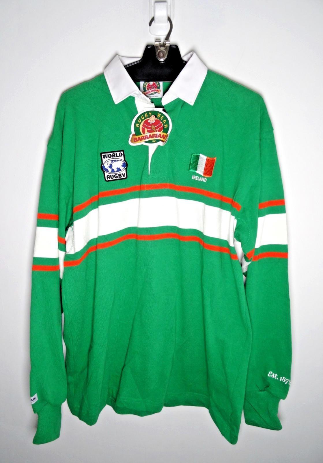 Irish Rugby Shirt Vintage Green UK