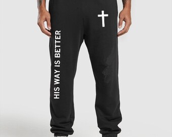 LA Inspired Sweatpants, Retro City Print Joggers, Bold Side Graphic Unisex Pants, Vintage Streetwear Bottoms, Urban Aesthetic Joggers