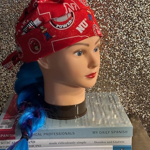 Ladies Scrub cap Nebraska football