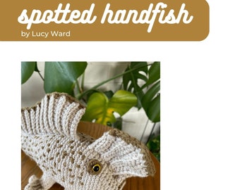 Spotted Handfish Crochet Pattern