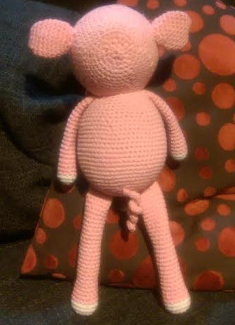 Cute Crochet Pig Pattern image 3