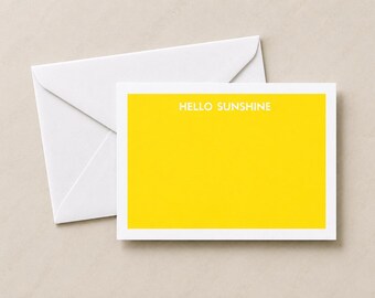 Hello Sunshine Note Set