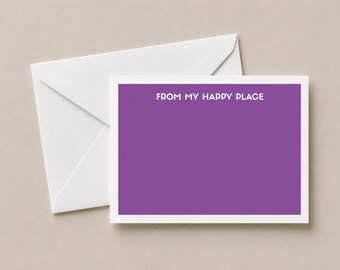 From My Happy Place Note Set