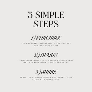 Made-to-Order Custom Wedding Website Design | Personalized Website Template image 5