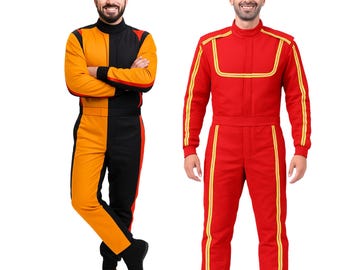 Tuta da corsa personalizzata di Formula 1 con guanti e passamontagna gratuiti