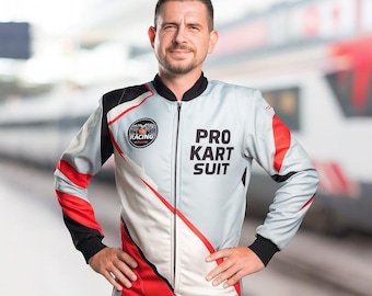 Custom Racing Kart Suit with Free Gloves & Balaclava