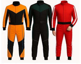 Custom Formula 1 Racing Suit, Free Gloves and Balaclava