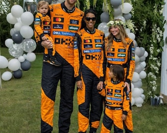 Personalized McLaren Racing Suit – Custom Name F1 Outfit (Oscar Piastri/Lando Norris)
