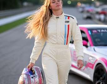 Mono de carreras personalizado para hombre y mujer, traje de karting, regalo de disfraz de piloto de automovilismo