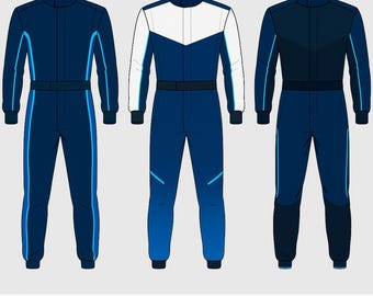 Custom Formula 1 Racing Suit, Cardura 600D, Free Gloves & Balaclava