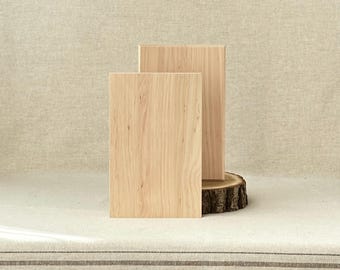 Ikonbräda 220×120 mm (8,7×4,7) • Ogrundad • Klar för linnepavoloka och levkas