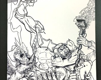 God Hates Astronauts Issue -01 (Signed and sketched on)