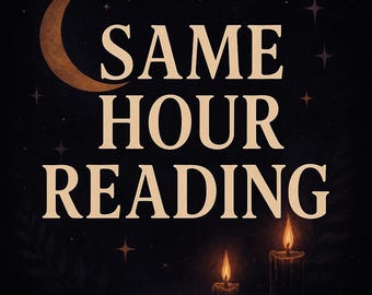 SAME HOUR tarot reading extremely accurate and detailed