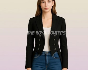 Women's Custom Made Regency Tailcoat: Victorian Steampunk Costume Gothic Bridgerton Jacket for ladies