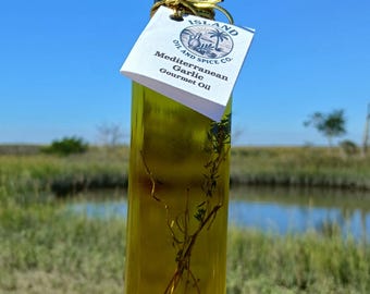 Mediterranean Garlic EVOO Blend 240 ml (8.1 fl oz) Flavor Infused Olive Oil