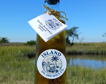 Garlic and Rosemary Extra Virgin Olive Oil Blend 240 ml (8.1 fl oz)