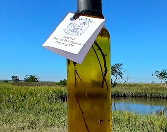 Basil & Sun Dried Tomato Infused Extra Virgin Olive Oil 240 ml (8.1 fl oz)