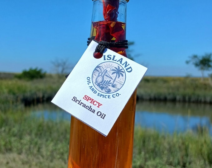 Spicy Sriracha Oil – Bold Heat Infusion (148mL) 5 fl oz. Infused Oil