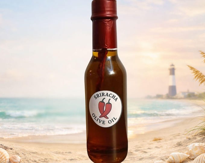 Sriracha Infused Olive Oil | Spicy Garlic Chili Cooking Oil (5 oz)