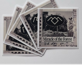 Twin Peaks Sticker - Fan Art Inspired by David Lynch - 90's TV Show Gift - Twin Peaks Gift - Laura Palmer - Twin Peaks Symbol