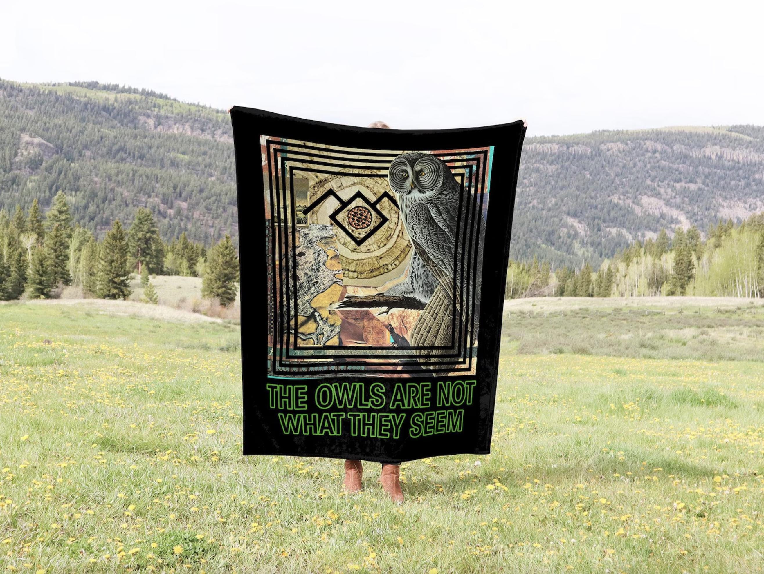 Twin peaks blanket - Etsy 日本