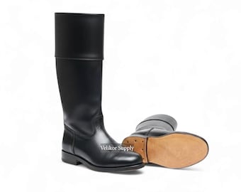 Vintage Biltrite Army Boots - 1987 Black Leather Combat Boot  display picture 2