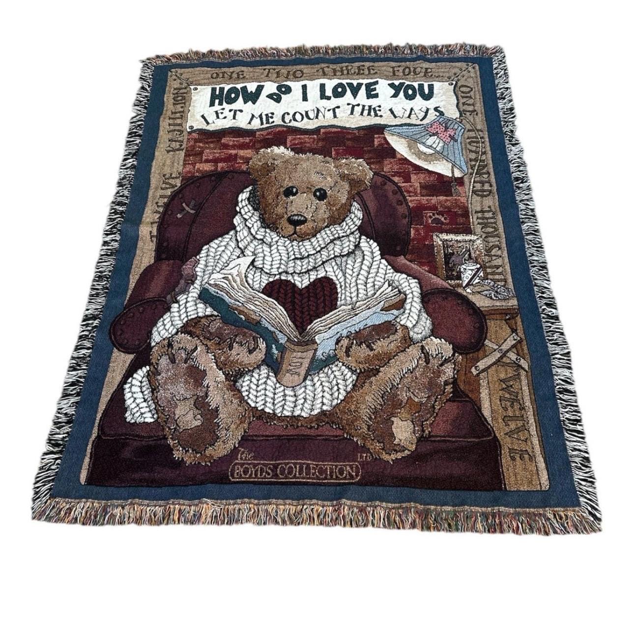 Boyds Bears Throw - Etsy