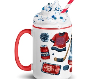 Queer Hockey Romance Inspired Mug | Enemies to Lovers Coffee Cup | Sports Romance Gift