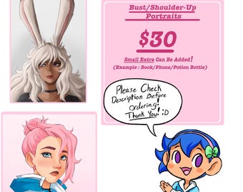 FFXIV, DnD, Fantasy OC Custom Artwork