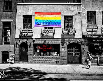 Stonewall Inn Fine Art Print, Gay Pride, Manhattan, Gay, Lesbian, LGBT, New York, NYC, City, Urban, Greenwich Village