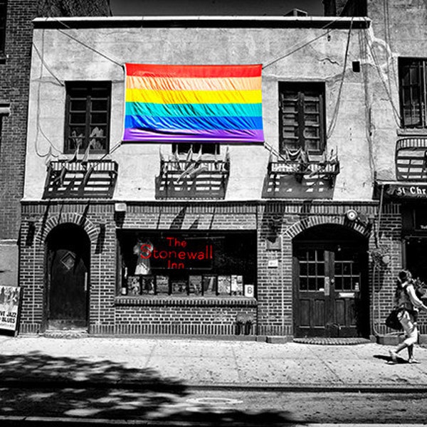 Stonewall Inn Fine Art Print, Gay Pride, Manhattan, Gay, Lesbian, LGBT, New York, NYC, City, Urban, Greenwich Village