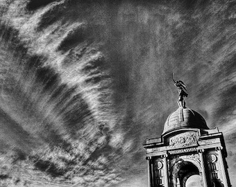 Goddess of Victory, Photography, Gettysburg, Pennsylvania, Civil War, Battlefield, Monument, Statue, Union, Confederate