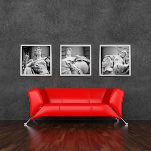 Continents (3) Fine Art Prints, America, Europe, Africa, Female, Photo, NYC, Urban, History, Commerce, Finance, Trade, Wall Street, Broadway