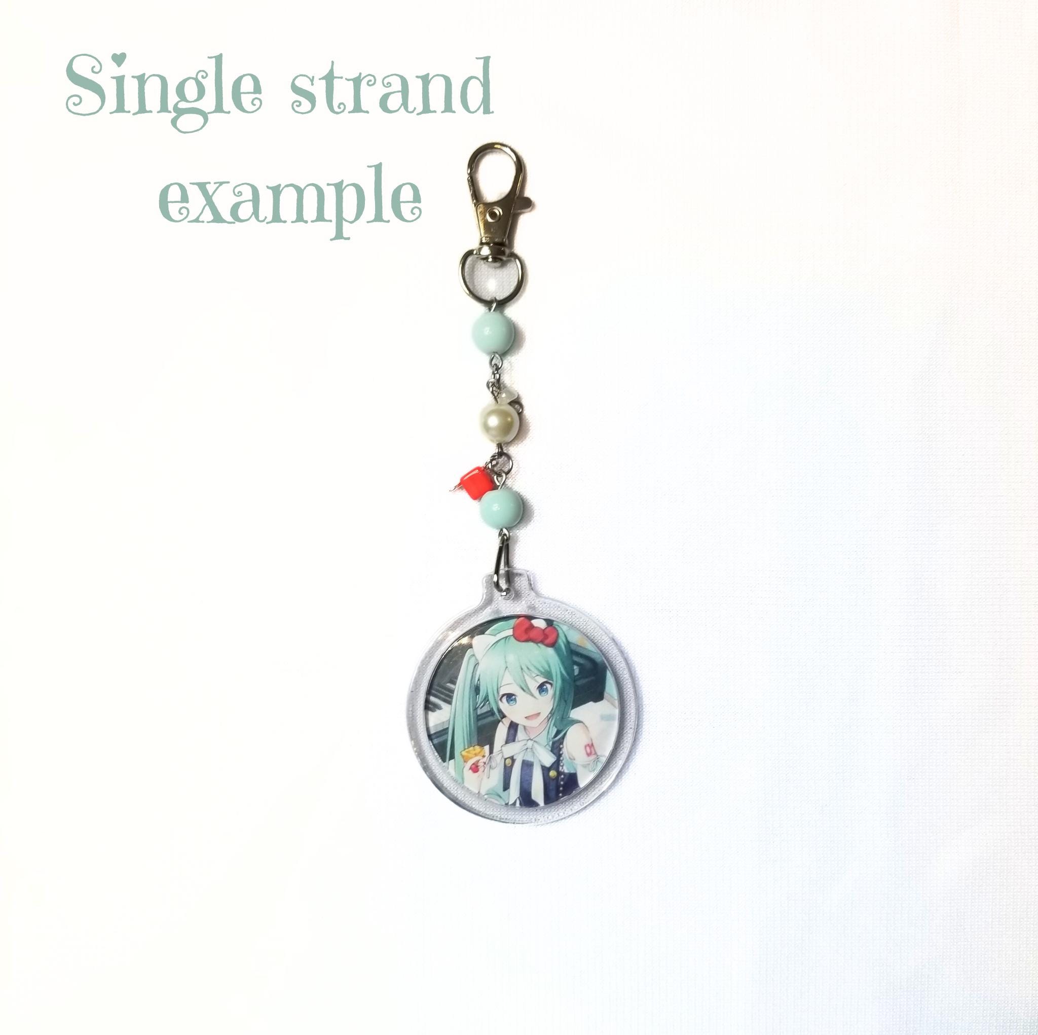 Cosplayer Introduction Character Keychain Custom Character Photo Keychain - Etsy