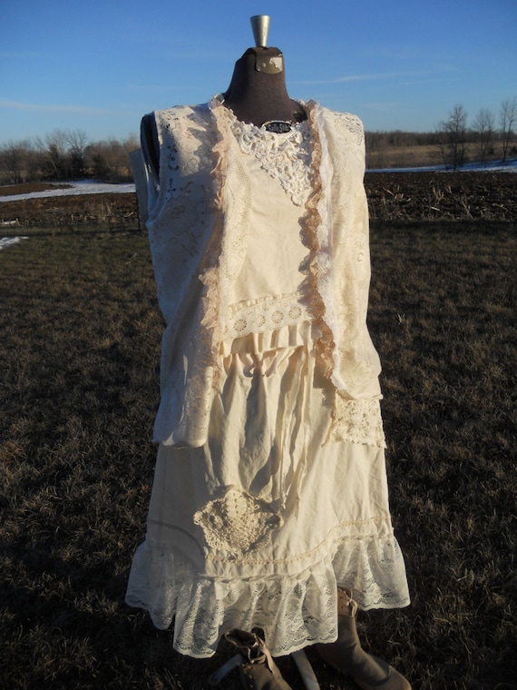 Prairie Girl Lace Skirt from Sunwashed Prairie