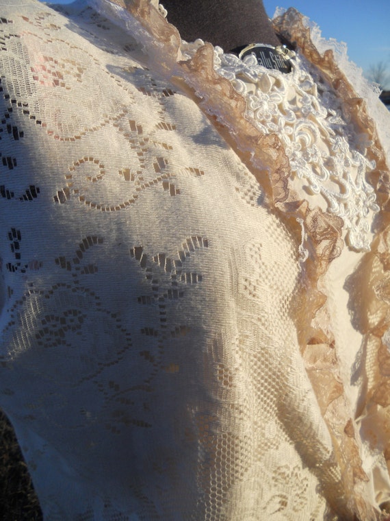 Prairie Lady Lace Vest from the line Sunwashed Prairie