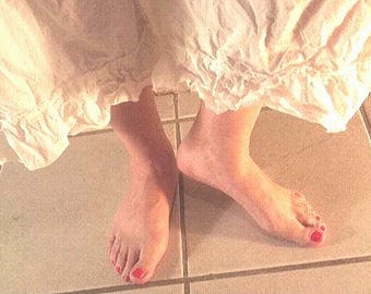 a prairie ladies ruffled bloomers