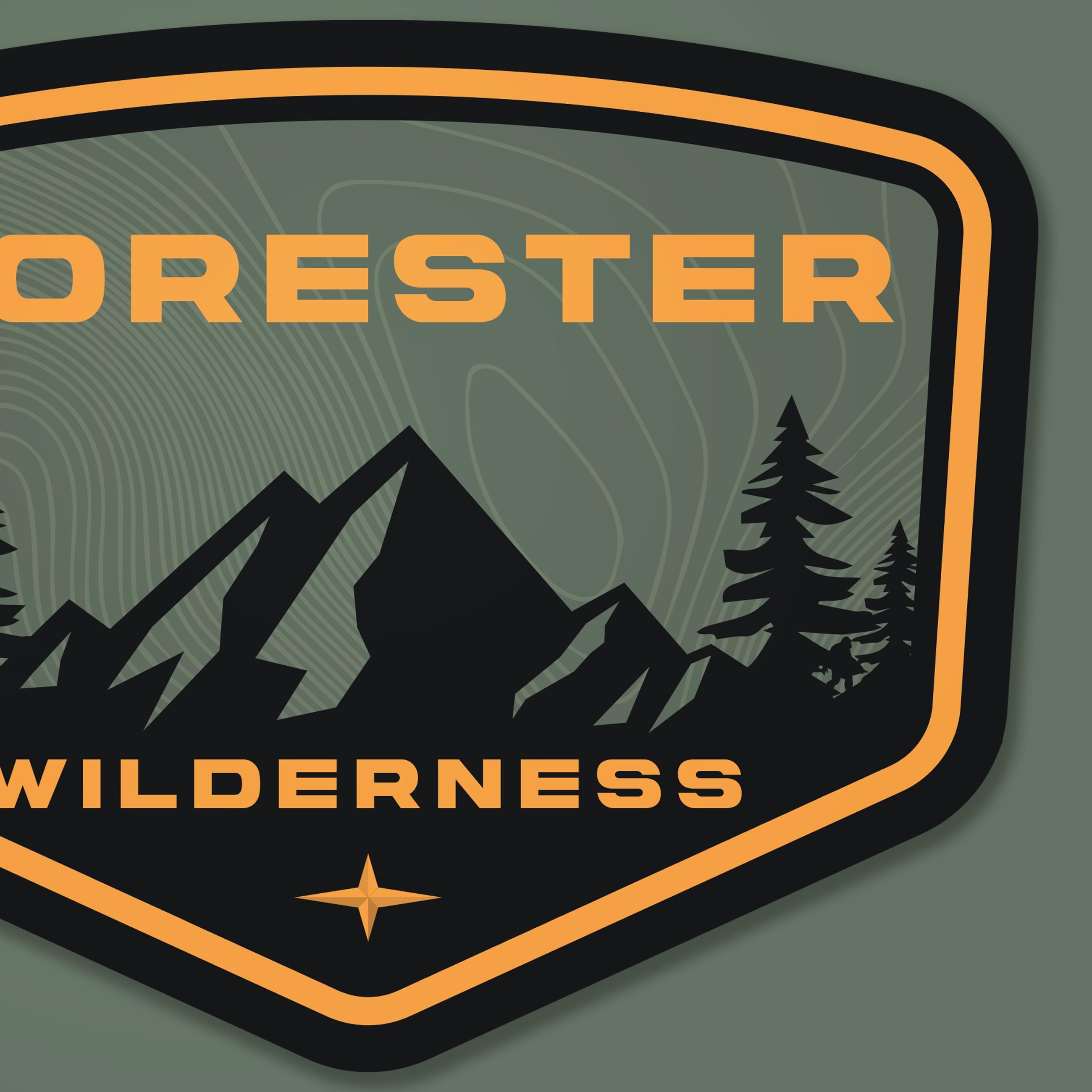 Subaru Forester Rally Sticker Subaru Forester Badge Sticker Vinyl Wilderness - Etsy