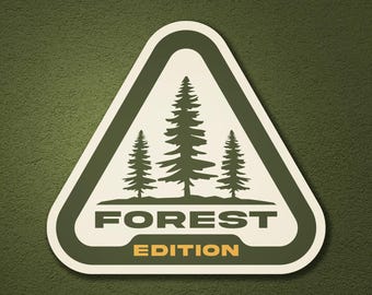 Forest Edition Badge Sticker for Forester