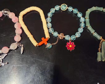 Pulseras y brazaletes de cuentas