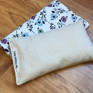 Headache & Eye Rice Bag - 4.5 x 7.5 inches, hot cold therapy pack, natural heat pad, rice heating pad, unscented