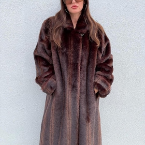 Brown Mink Coat - Etsy
