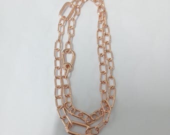 Naszyjnik z ogniwami Pandora Me z różowego złota