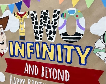 Toy Story Birthday Banner