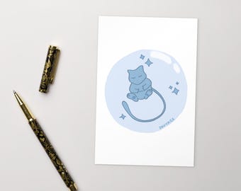 Bubble Mew by Sauvage - Standard Postcard