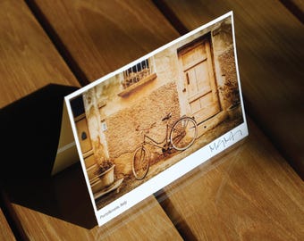 Notecard with photo, Italy, Portoferraio