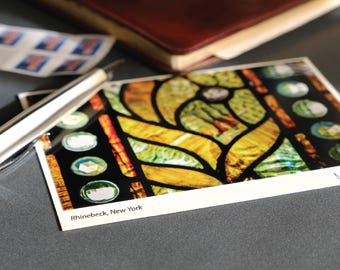 Notecard with photo, New York, Rhinebeck