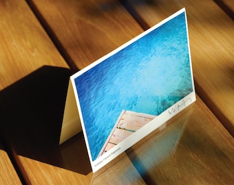 Notecard with photo, Tahiti, Bora Bora